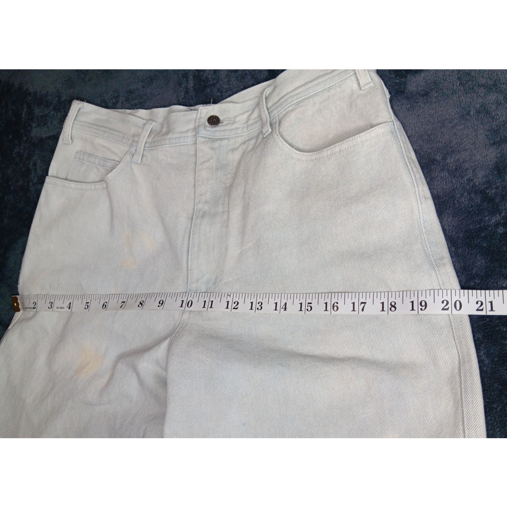 VTG Gotcha Women's 30 Blue Jeans Denim Distressed Light Wash Surf Skate Skater - Picture 14 of 16
